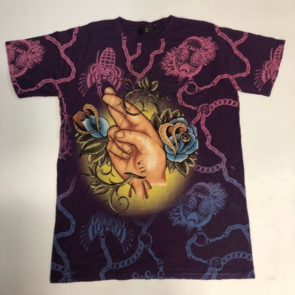 NWOT Christian Audigier T-shirt
